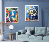 ZTOTZ Sunflower Paint by Numbers kit for Adults, Sunflower Paint by Numbers Adults Canvas Without Frame, DIY Flower Painting by Numbers for Gift Home Wall Decor(16x20inch) ZTOTZ