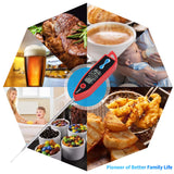 Yacumama Digital Water Thermometer for Liquid, Candle, Instant Read with Waterproof for Food, Meat, Milk, Long Probe Yacumama