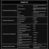 PAHT-CF 3D Printer Filament, PA Nylon Reinforced with Carbon Fiber for Exceptional Strength and Thermal Stability,Compatible with Bambu LAB and Other FDM 3D Printer,1KG, Black Filaxix
