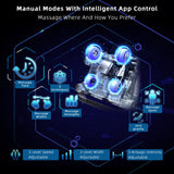 MYTHIA 2026 A303C Massage Chair, Full Body Zero Gravity Recliner with SL Track, Body Scan, 12 Auto Modes, Lumbar Heat, Bluetooth App, Wireless Charge, and Foot Rollers for Home and Office (Black) MYTHIA