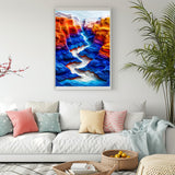 Bgraamiens Puzzle-The Blue Canyon-3D Visual 1000 Pieces Puzzle Autostereoscopy Puzzle Hard Challenge Puzzle for Adult for Adults and Kids(The Blue Canyon) Bgraamiens