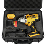 Case for Dewalt Impact and Torque Wrench - Waterproof Hard Tool Box for Dewalt Set, Power Tool Combo Kit Bag for Dewalt Atomic 20V 2/1 3/4 3/8 Inch Cordless Torque Wrenches/Battery/Charger (Case Only) LOTOCASE