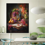 5D Wine Diamond Painting Kit for Adults, Beginners DIY Red Wine Diamond Art Kits Full Round Drill Diamonds Dots Gem Art Home Wall Decor 8x12 INCH Directo