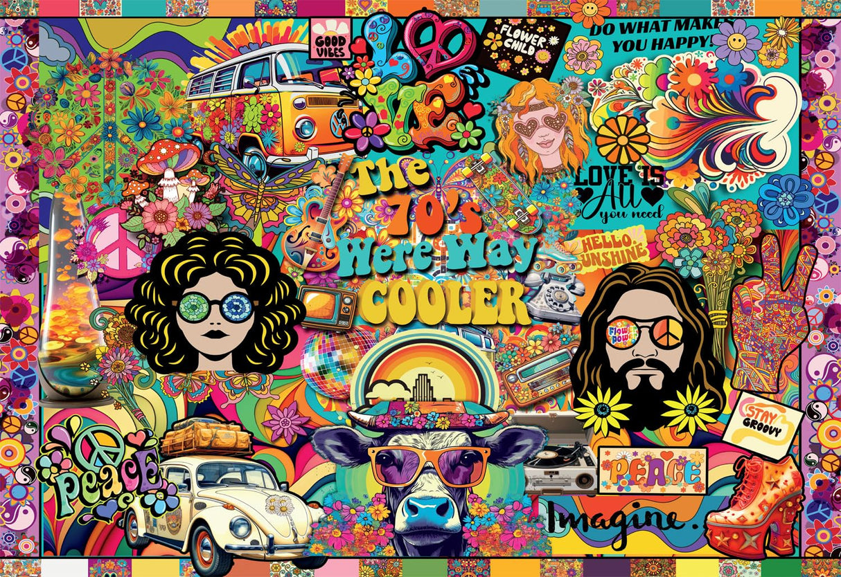 Buffalo Games - Lois Sutton - Way Cooler - 2000 Piece Jigsaw Puzzle for Adults -Challenging Puzzle Perfect for Game Nights - Finished Size is 38.50 x 26.50 Buffalo Games