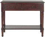 Safavieh American Homes Collection Samantha Dark Cherry 2-Drawer Console Table Safavieh