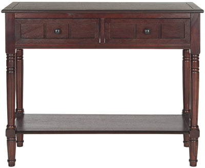 Safavieh American Homes Collection Samantha Dark Cherry 2-Drawer Console Table