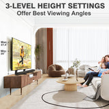 TAVR Universal Table Top TV Stand Mount for 27 30 32 37 40 43 47 50 55 60 65 Inch LCD LED Flat/Curved Screen TVs, Height Adjustable TV Legs, Strong TV Base Holds up to 88 lbs, Max VESA 800x500mm TAVR Furniture