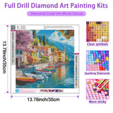 JXDXDJ Landscape 5D Diamond Painting Kits for Beginners,DIY Tree Diamond Art Kits for Adults Round Diamond Dots for Adults,5D Full Drill Painting Kit Art and Crafts,Home Wall Decor 13.78X 13.78 Inch JXDXDJ