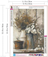 ZQEATRY Diamond Painting Kits for Adults,5D Full Round Drill Diamond Art Yellow Flowers,DIY Diamond Dots with Paint by Diamonds Painting Kit for Home Decor 12x16inch ZQEATRY