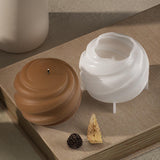 2 Pack Wave Candle Mold Spiral Candle Mold Ball Mold Ball Resin Casting Mold Resin Making Molds Silicone Mold for Candle Home Decorate Mold Candle Making Mold 3D Animal Mold ESEENS