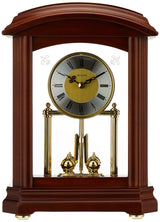 Bulova B1848 Nordale Clock, Walnut Finish Bulova