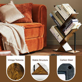 BESHIGH Wood Floating Hanging Shelves Storage for Wall, 4 Tier Wall Mount Tree Bookshelf for Displaying Books/CDs/Magazine, Unique Wall Bookcase for Home, Office, Living Room BESHIGH