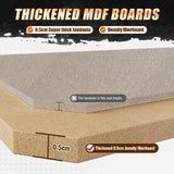 AOJUFEO 72" H/46''W Garage Shelving Heavy Duty 5-Tier Storage Shelves, 2500 lbs Adjustable Metal Shelving Unit, Utility Storage Rack Shelf for Garage, Basement, Pantry, Black 72''H x 45.7''W×20''D AOJUFEO