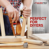 MaxoPro Ratcheting Screwdriver Set with Magnetic Tips - 19 In 1 Ratchet Multi Screwdriver - Portable and Multipurpose All In One Screwdriver, Phillips//Torx-Star/Hex/Square Bits MaxoPro