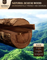 Large Cutting Board Wood for Kitchen, 17x12x1" Reversible Large Wooden Chopping Board Charcuterie boards with Juice Grooves and Side Handles, Ideal Misawce