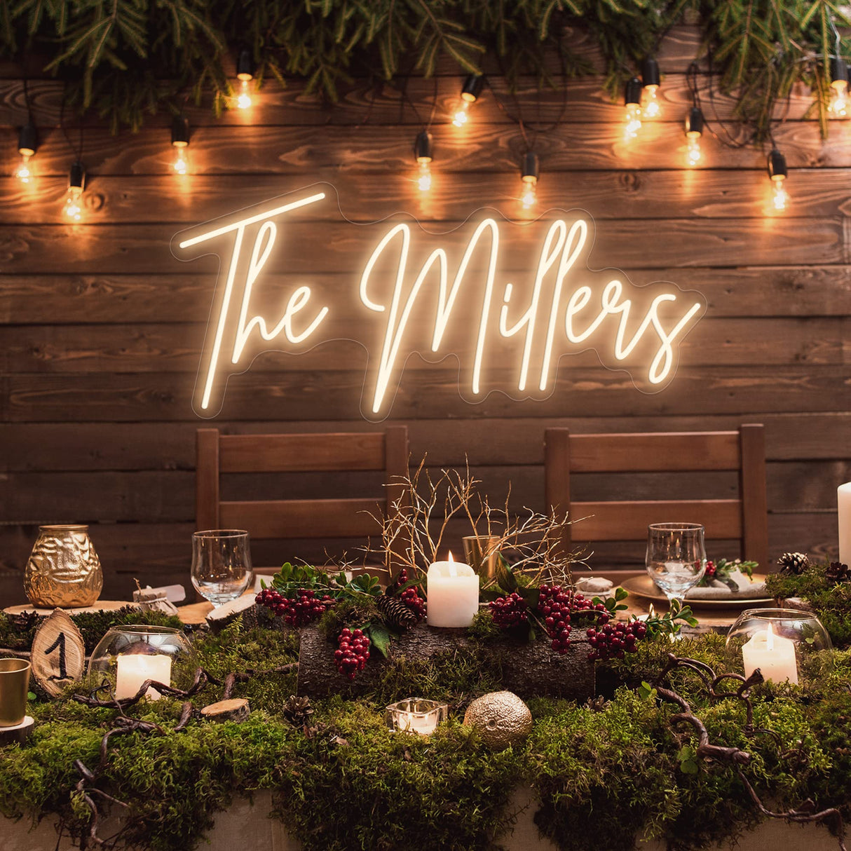 Custom Neon Signs, Personalized Large Led Neon Lights Sign,Neon Sign Customizable for Wall Decor Wedding Birthday Party Bedroom Bar Shop Name Logo Lights (Optional 18" to 60") OPBYWE