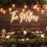 Custom Neon Signs, Personalized Large Led Neon Lights Sign,Neon Sign Customizable for Wall Decor Wedding Birthday Party Bedroom Bar Shop Name Logo Lights (Optional 18" to 60") OPBYWE