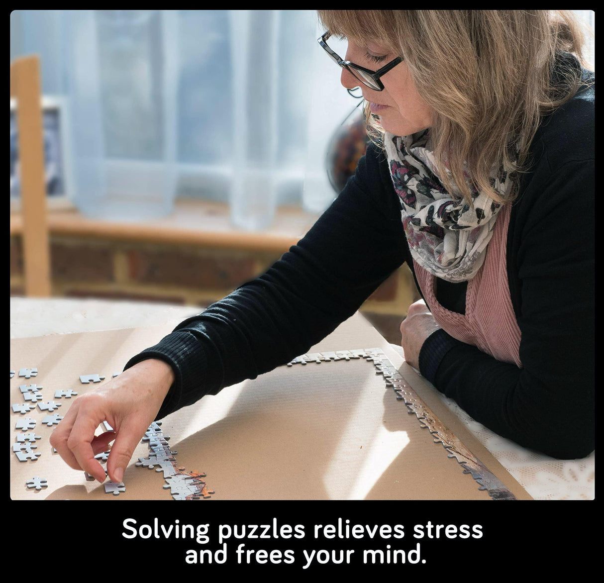 A2PLAY USA Map Puzzle 1000 Piece for Adults, United States of America, Patriotic Jigsaw Puzzle & Bonus Fact Poster, Premium Materials, 27.5 x 19.7 in A2PLAY