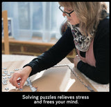 A2PLAY USA Map Puzzle 1000 Piece for Adults, United States of America, Patriotic Jigsaw Puzzle & Bonus Fact Poster, Premium Materials, 27.5 x 19.7 in A2PLAY