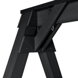 Highwood Heavy Duty, Weather Resistant A-Frame Porch Swing Stand, Black highwood