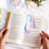 Sublimation Bookmark Blank Double Sided - 30Pcs Metal Bookmark Blanks Bulk + 30 Colors Bookmark Tassels, Bookmark Making Kit, for DIY Bookmarks, Book Lovers, Crafts, Reading Gifts Mkway