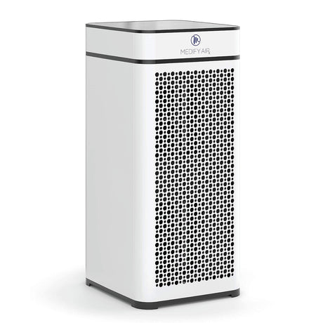 Medify MA-40 Air Purifier with True HEPA H13 Filter | 1,793 ft² Coverage in 1hr for Smoke, Wildfires, Odors, Pollen, Pets | Quiet 99.9% Removal to 0.1 Microns | White, 1-Pack Medify Air