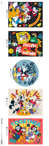 Ceaco - 5 in 1 Multipack - Disney - Mickey and Friends - (2) 300 Piece, (2) 500 Piece, (1) 750 Piece Jigsaw Puzzles Ceaco