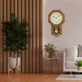 Bulova Clocks Model C3545 Thomaston, Golden Oak Bulova