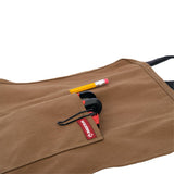 WOLVERINE Guardian Cotton Work Apron Durable & Comfortable for the Hardest Workers with Reinforced Pockets, Cross Strap Support and Quick Access Chest Pocket Brown WOLVERINE