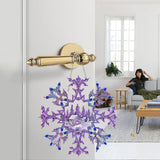 Zariocy Sun Catcher Window Hanging Diamond Art Kits - DIY Snowflake Diamond Painting on Acrylic Board Pendant Ornament for Home, Garden, Wall, Porch, Front Door Sign, Christmas Decor 8x8 inch Zariocy