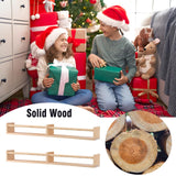 TUEGEGNS Nursery Book Shelves Wall Mounted Set of 2, 32 inches Wooden Floating Wall Bookshelves for Kids,Nursery Shelves for Bookshelf Wall,Kids Bookshelf for Kids Room, Bedroom and Study Room TUEGEGNS