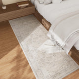 Washable Kitchen Rugs Non Slip: 2'x6' Hallway Runner Rug Stain Resistant Non Slip Boho Floor rug with Rubber Backing Non Shedding Soft Carpet Runners for Indoor Entryway Bedroom Bedside Foyer Entrance palohom