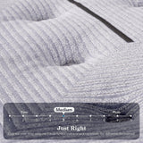 DIGLANT King Mattress, 14Inch Medium King Hybrid Mattress,Cooling Gel Memory Foam & 7-Zone Individual Pocket Springs, King Size in Box for Supportive & Pressure Relief,76 x 80 DIGLANT