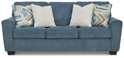 Signature Design by Ashley Cashton Casual Sofa for Living Room, Blue