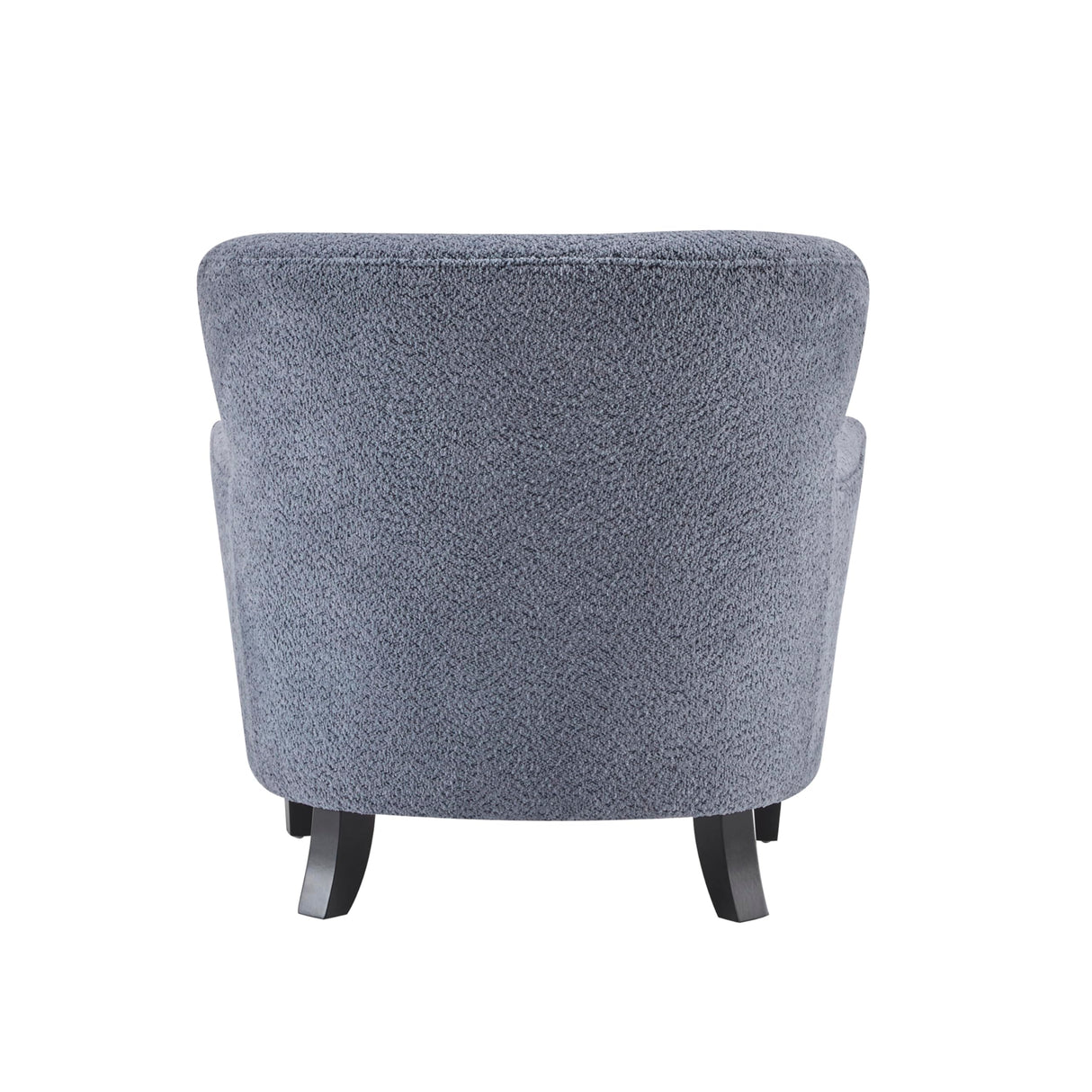 Christopher Knight Home Winnie Boucle Upholstered Wingback Accent Chair and Ottoman Footrest, Living Room Lounge Chair and Ottoman Set, Bedroom Comfy Reading Chair with Footrest Stool, Dusty Blue Christopher Knight Home