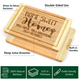 Housewarming Gifts, Engraved Cutting Board House Warming Gifts for New Home, New Home Gift Ideas For Couple, Women, Men, Friends, New Homeowner, Daughter, Son, Home Sweet Home Sign Ringshine