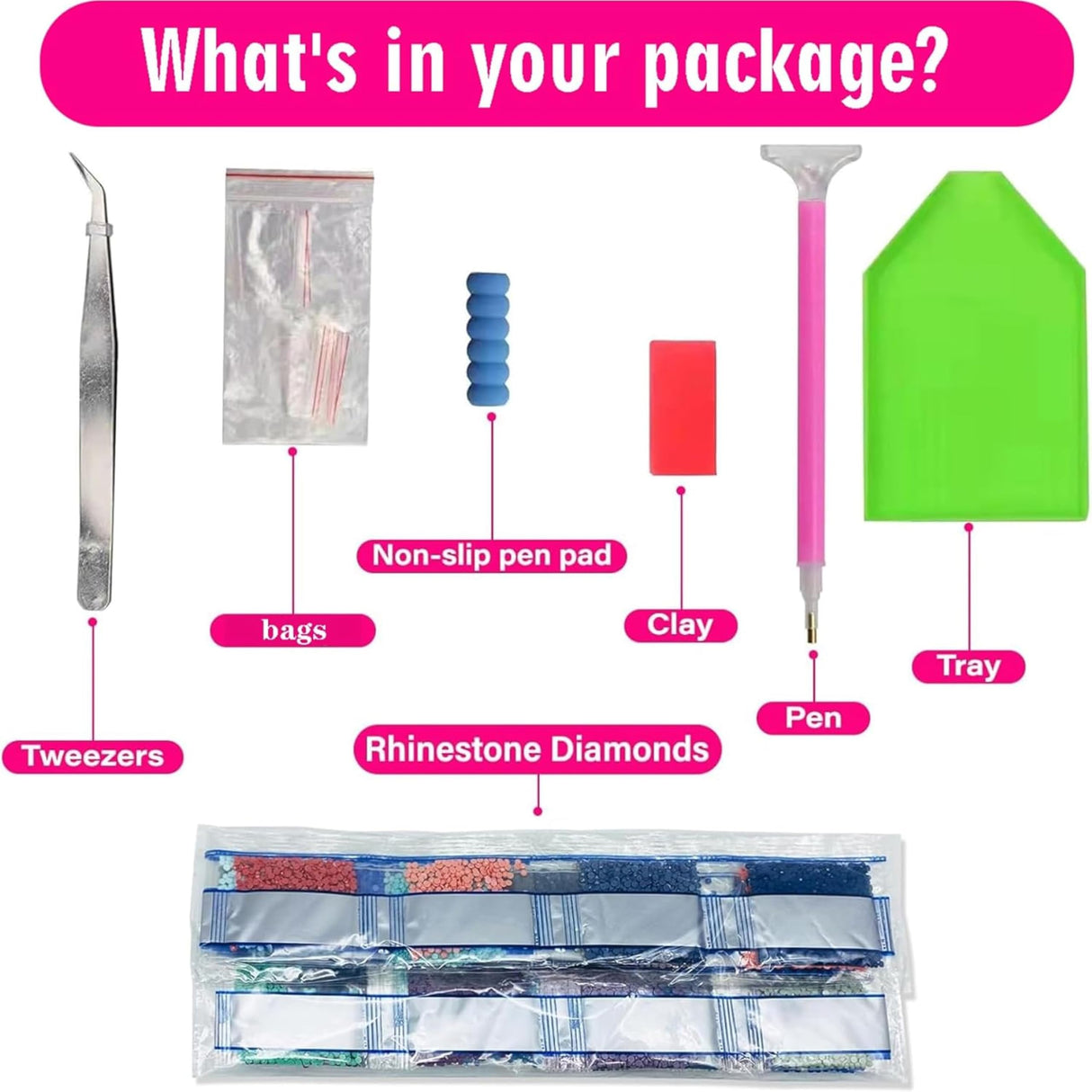 GMETINC Diamond Painting Kits for Adults, Flower DIY 5D Diamond Art Kits Full Drill Diamond Dots Paintings with Diamonds Gem Art and Crafts Home Decor 12x16inch GMETNIC