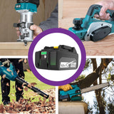 2Packs Upgraded 6.0Ah 18V BL1860B with LED Replacement Lithium-ion Battery and Charger Combo Set, Compatible with Makita 18 Volt Battery and Makita 18V Lithium-Ion Cordless Power Tools AmpoStaort