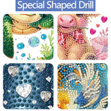 AIBOERL Phoenix Diamond Painting Pendant Kits,5D Diamond Art Diamond Painting Hanging Kits,7.17"X7.17"DIY Diamonds Painting Suncatcher Pendant Kit for Adults for Gift Wall Home Decor AIBOERL