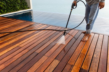 Seal-Once Marine Premium Wood Sealer - Waterproof Sealant - Wood Stain and Sealer in One - 1 Gallon & Clear Seal-Once