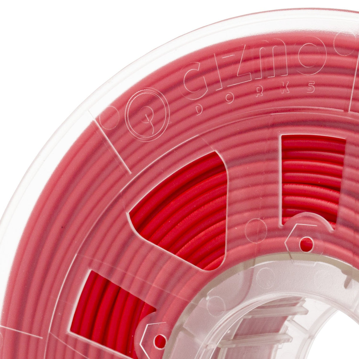 Gizmo Dorks 1.75mm HIPS Filament 1kg / 2.2lb for 3D Printers, Red Gizmo Dorks