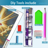 TOPMCYSG Jesus Cross Diamond Art Kits for Adults,Round 5D Diamond Painting Kits for Beginners,DIY Full Drill Diamond Dots Paintings Picture Christ Religious Gem Art and Crafts Home Wall Decor 12x16 in TOPMCYSG