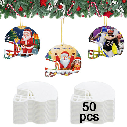 50 pcs Sublimation air fresheners Blanks ，Sublimation Blanks Products DIY Air Freshener for Car and Home Hanging Decoration Sublimation car freshener Blanks Sublimation Ornaments Blanks