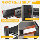 Hymnxemo 6-Tier Heavy Duty Shelves 3000lb Capacity, Adjustable Metal Garage Storage Rack for Basement Warehouse, Easy Assembly, Size 47.2''W×23.6''D×77''H Hymnxemo