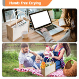 YOUKE OLA 20 Pack Burlap Tote Bags Jute Tote Bags Reusable Water Resistant Beach Bag Blank Canvas Grocery Bag for Women Bridesmaid Wedding Gift DIY 12.6 x 8.3 x 5.1 Inch YOUKE OLA