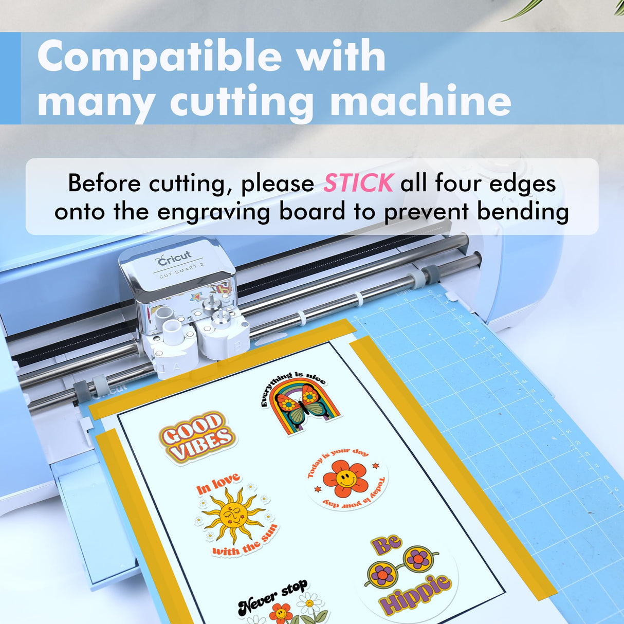 KOALA Sublimation Sticker Paper Glossy White Waterproof Vinyl 8.5x11 inch 25 Sheets, Quick Dry Vivid Colors Holds Ink well KOALA PAPER