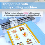 KOALA Sublimation Sticker Paper Glossy White Waterproof Vinyl 8.5x11 inch 25 Sheets, Quick Dry Vivid Colors Holds Ink well KOALA PAPER