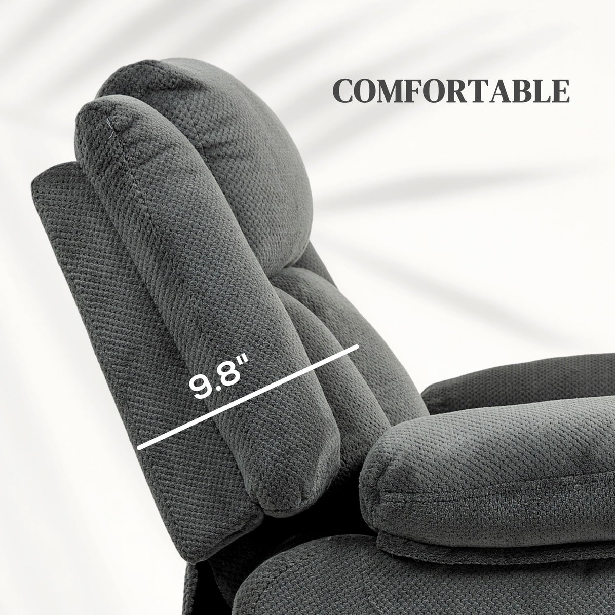 HOMCOM Power Lift Recliner Chair for Elderly with Massage and Heat, Electric Lift Chair, Fabric Massage Chair Recliner with Remote Controllers, USB Ports and Side Pockets, Overstuffed Design, Gray HOMCOM