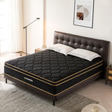 Nocavellis Twin Mattress 10 Inch Twin Size Mattresses in a Box Spring Hybrid Twin Bed Memory Foam Mattress Comfort Breathable Fabric Cooling Gel Pressure Relief, Medium Firm Nocavellis