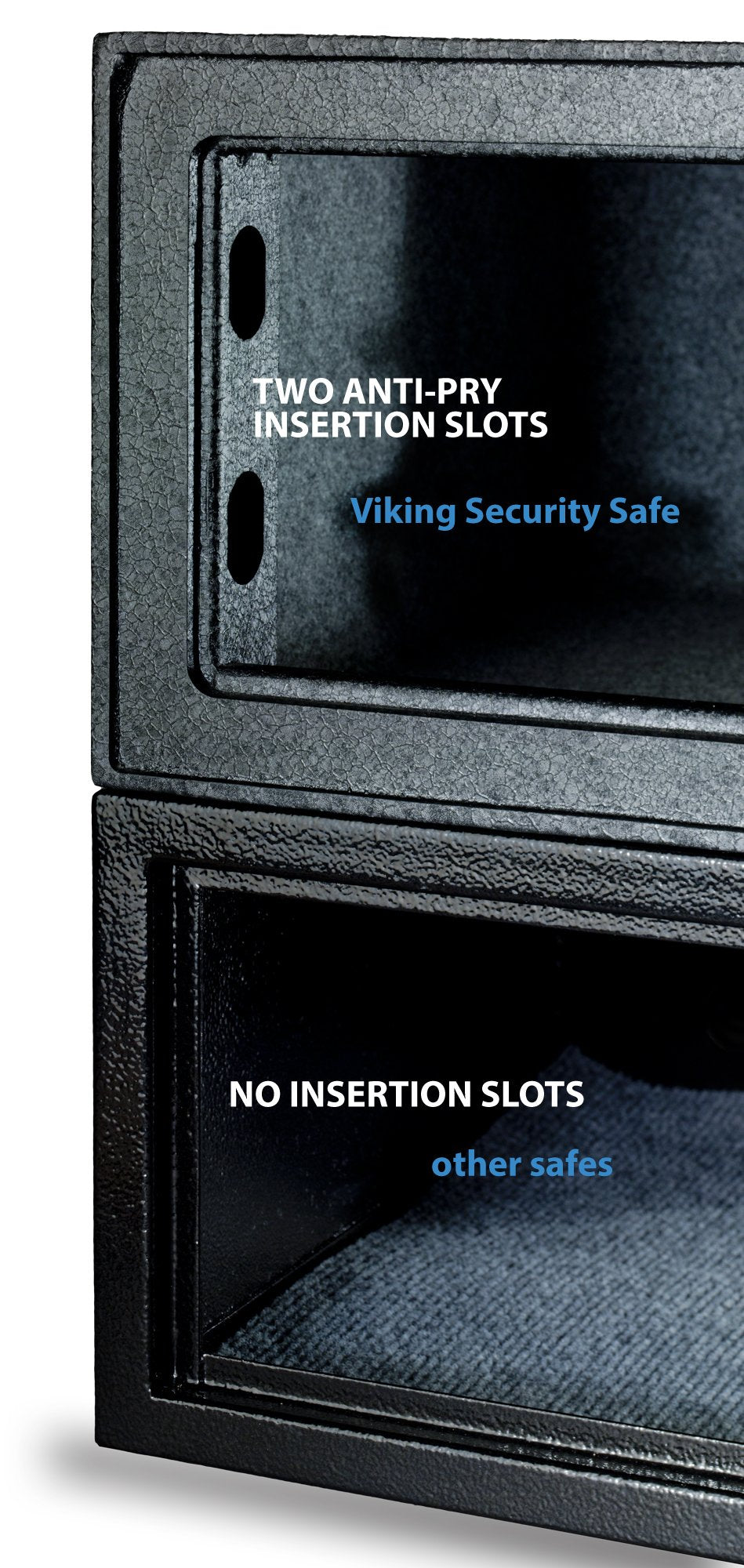 Viking Security Safe VS-38BLN Heavy Duty Extra Wide Laptop Safe Biometric Fingerprint Viking Security Safe
